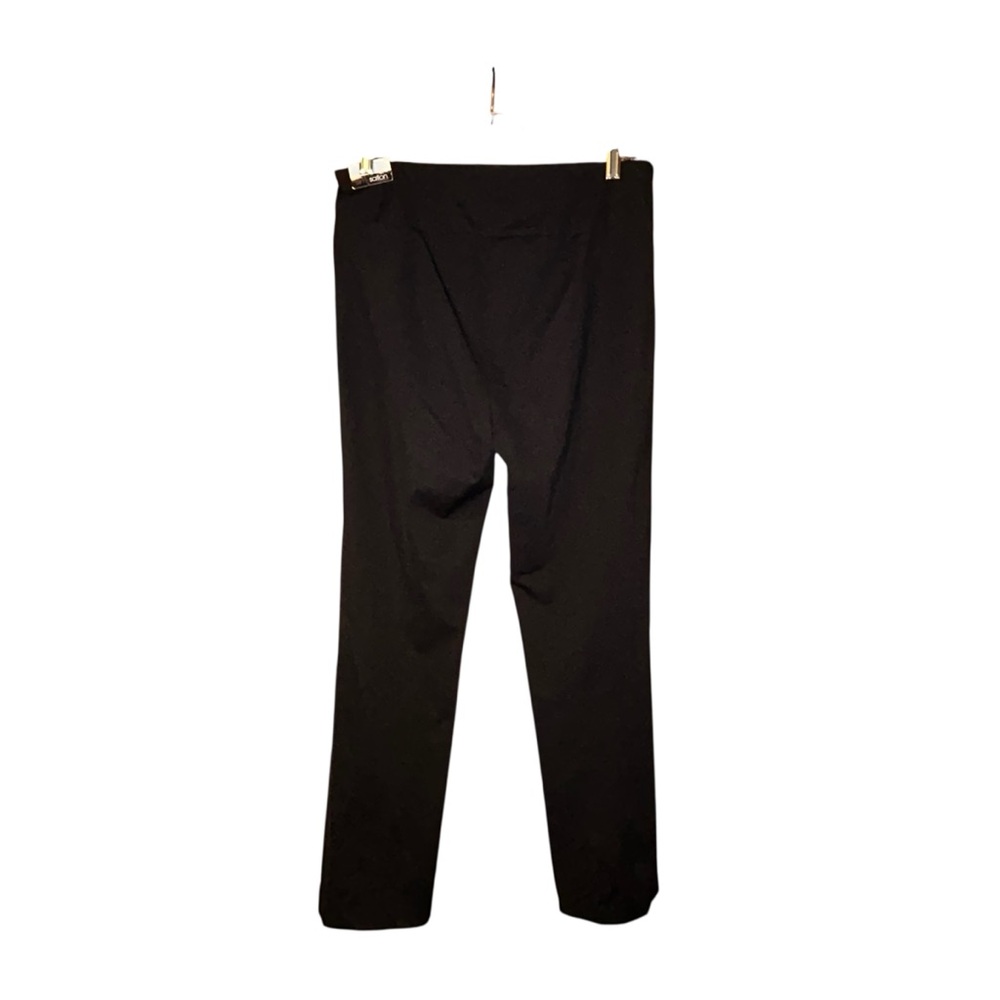 Slim-Sation Multiples Black Relaxed Leg Pants Womens 6 Tummy Control Pull On NWT - Picture 4 of 11